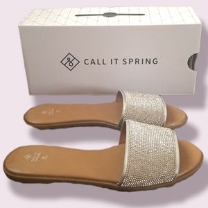 ❎$40 BUNDLED❎Call It Spring Bling Slides